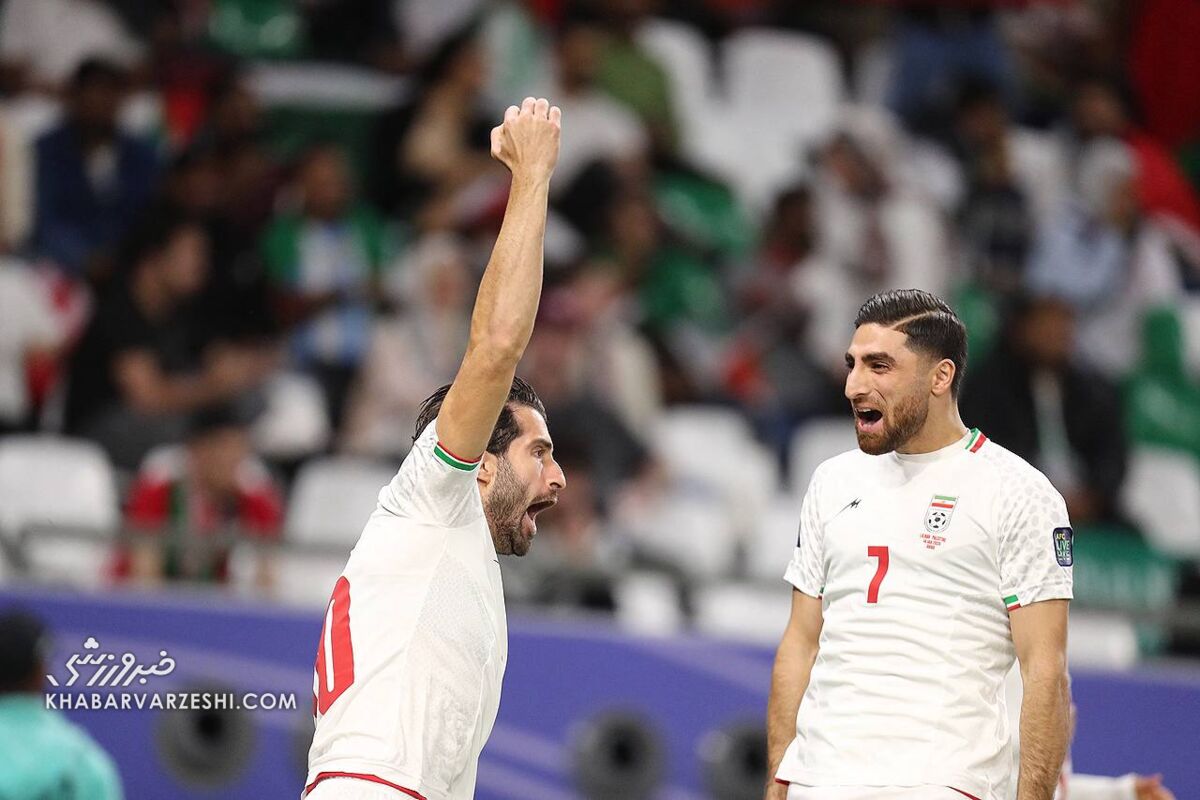 ویدیو| اولین گل ایران در جام ملت‌های آسیا ۲۰۲۳/ کریم انصاری‌فرد مقابل فلسطین چراغ اول را روشن کرد