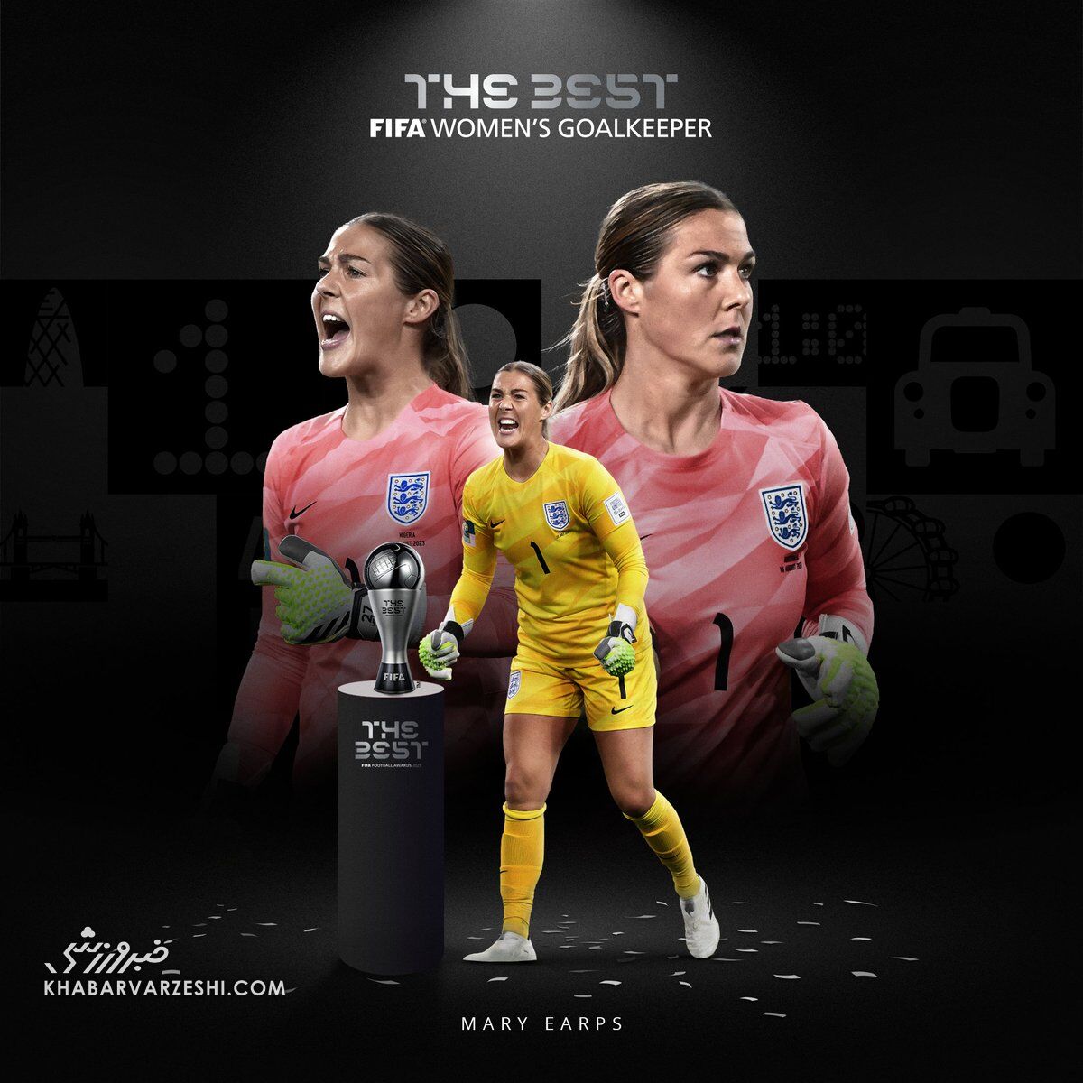 مری ارپس (بهترین دروازهبان زن سال)