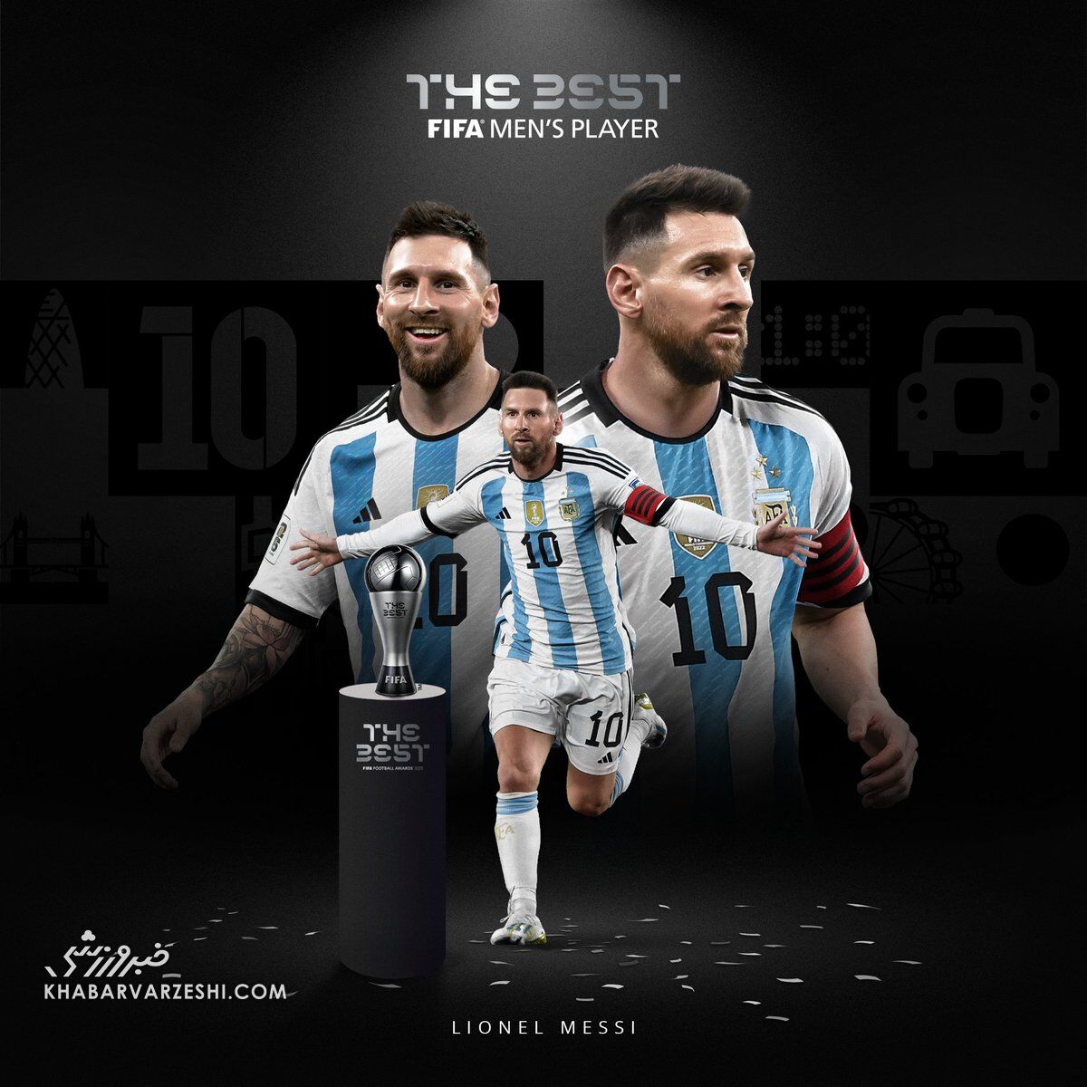 لیونل مسی (بهترین بازیکن مرد سال)