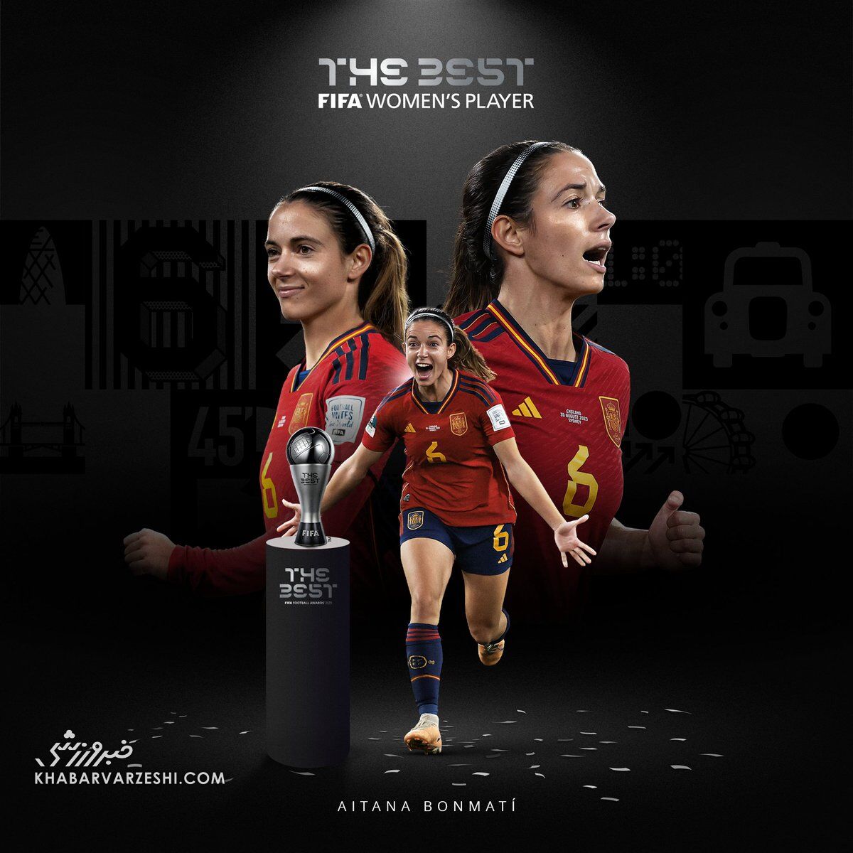 آیتانا بونماتی (بهترین بازیکن زن سال)