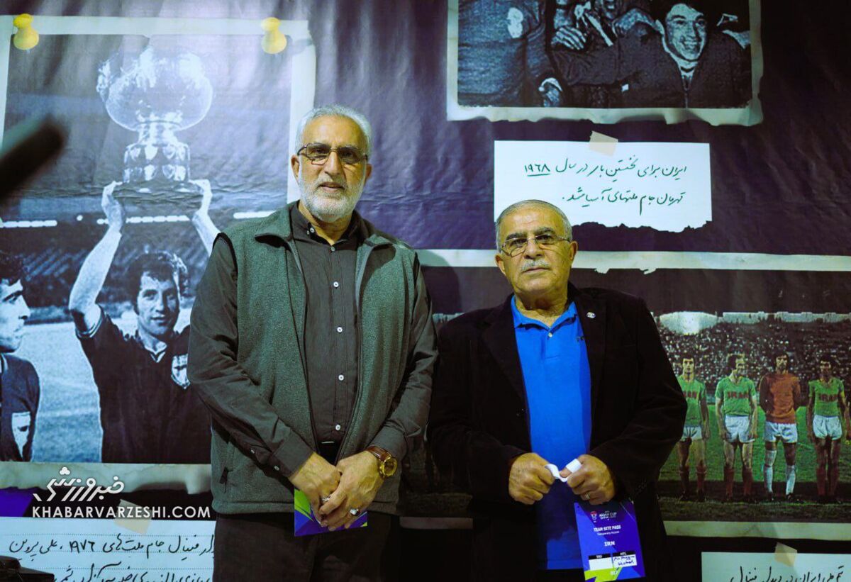 عکس| حضور ناگهانی ۲ مهمان ویژه در اردوی تیم ملی ایران