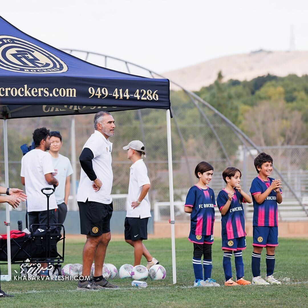 عکس| روزهای پرمشغله عابدزاده در آمریکا/ بازگشت عقاب آسیا به فوتبال در ینگه دنیا