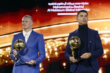 بچه‌غول بهترین فوتبالیست سال شد/ رونالدو مرد سال هواداران و خاورمیانه
