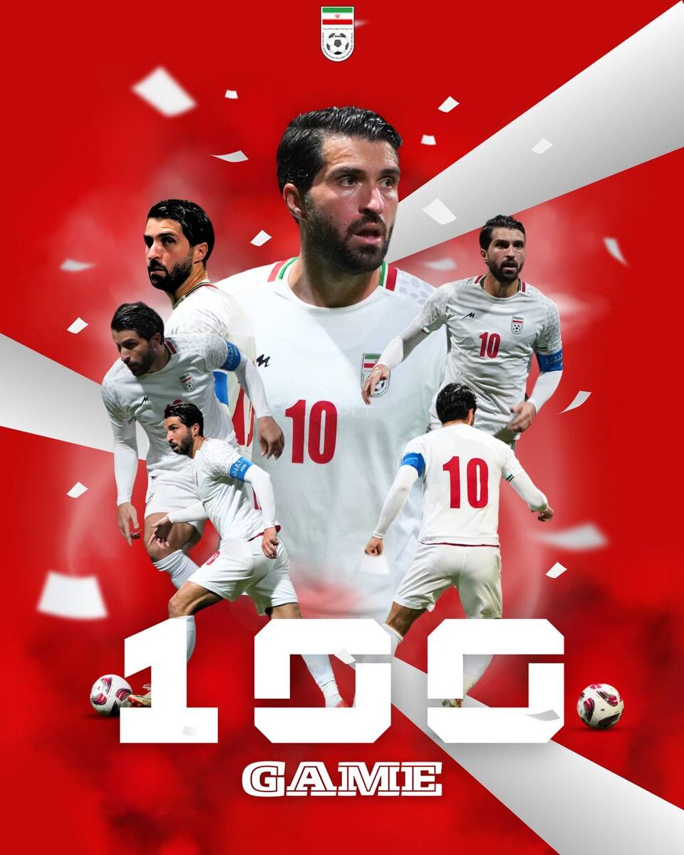 کریم انصاریفرد وارد باشگاه صدتاییها شد