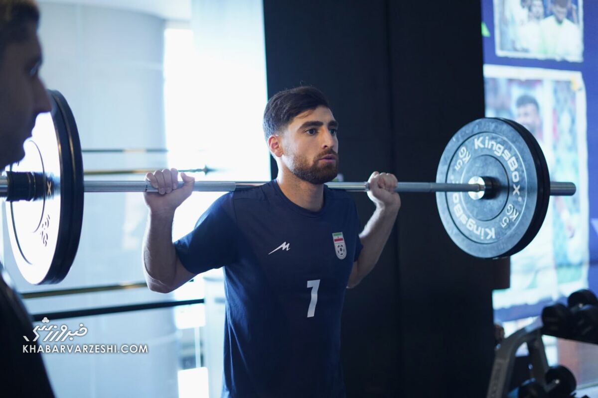 عکس| تمرین ویژه ملیپوشان برای بازی با امارات