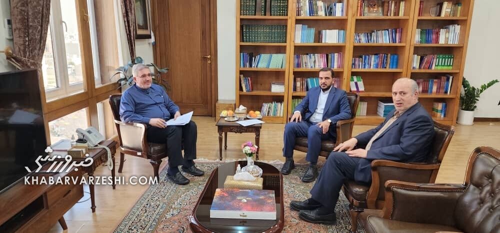 نشست تاج با معاون رئیس جمهور درباره بودجه فدراسیون فوتبال نشست تاج با معاون رئیس جمهور درباره بودجه فدراسیون فوتبال