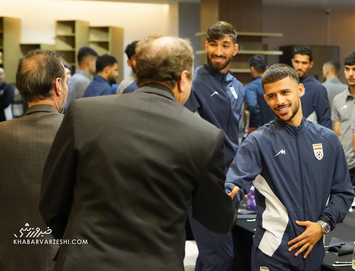 تصاویر| مهمان جدید تیم ملی فوتبال ایران در دوحه/ آرزوی موفقیت برای یوزها در جام ملتها