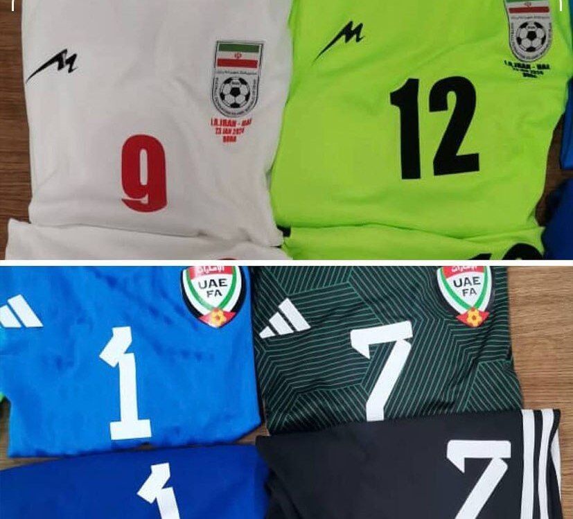 عکس| رنگ لباس تیم ملی مقابل امارات مشخص شد