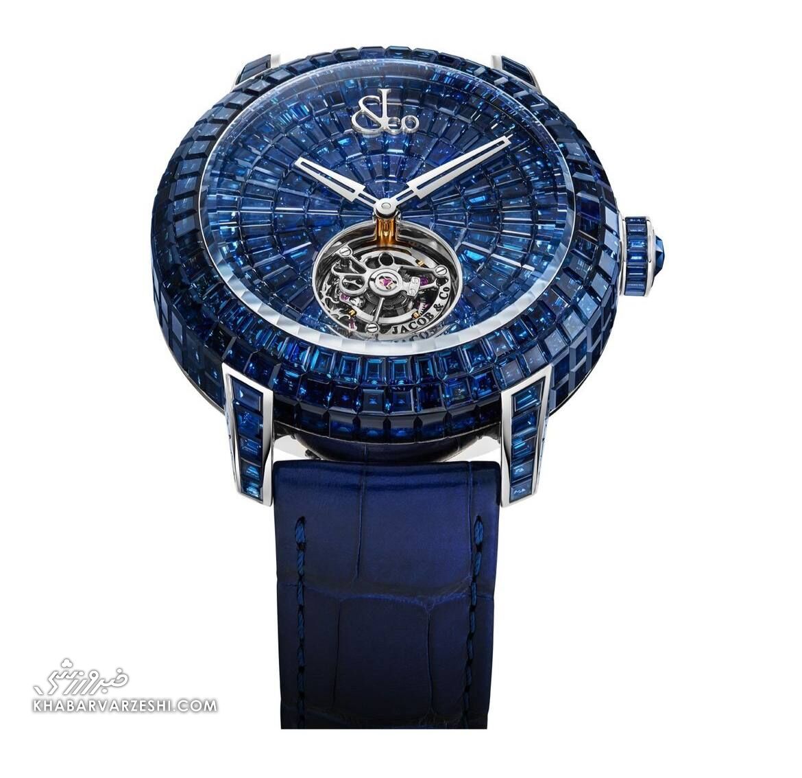 عکس| گرانترین ساعت دنیا در دست کریس رونالدو