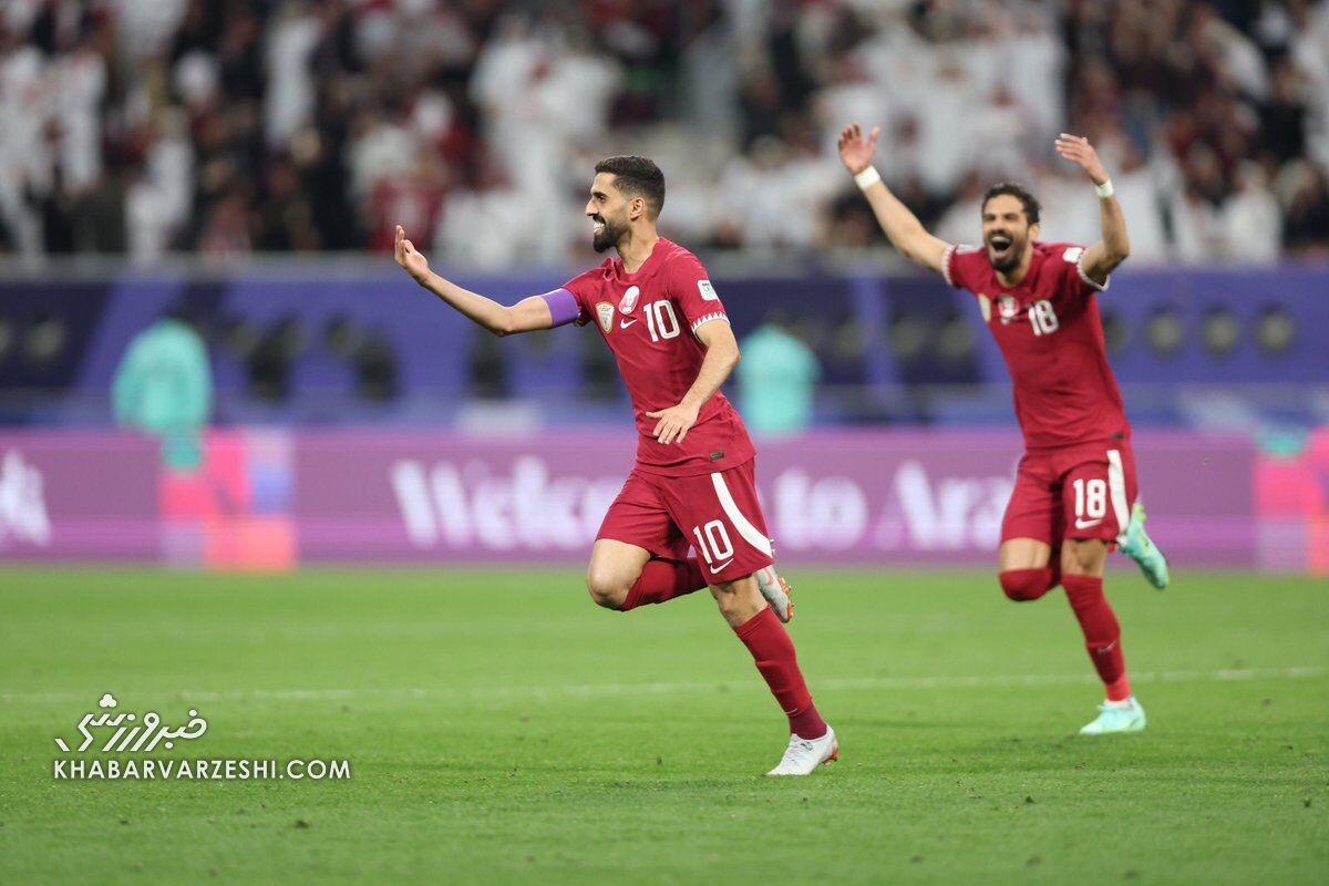 ویدیو| سوپرگل قطر به سبک ریبری - روبن در جام ملت‌های آسیا