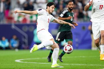 عکس| ادامه کری‌خوانی مهاجم تیم ملی برای اماراتی‌ها