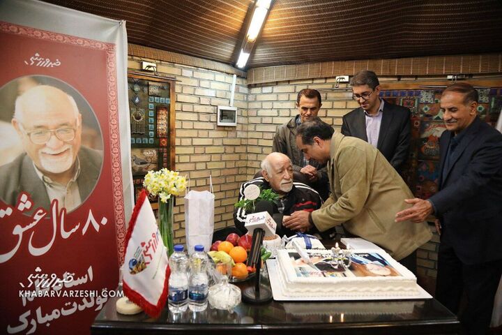 جشن تولد 80 سالگی اردشیر لارودی در مؤسسه خبر