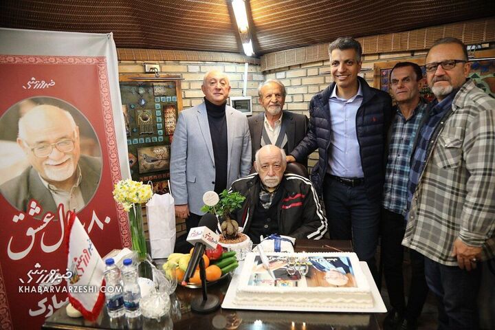 جشن تولد 80 سالگی اردشیر لارودی در مؤسسه خبر