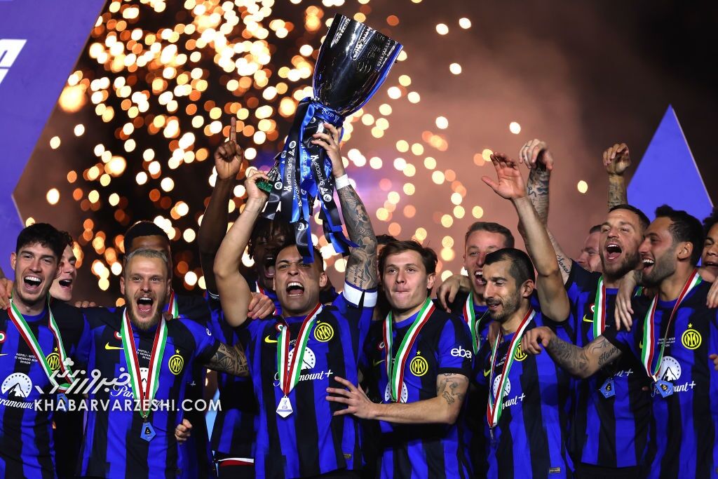 هتتریک افعیها در سوپرجام/ قهرمانی دراماتیک اینتر در ریاض