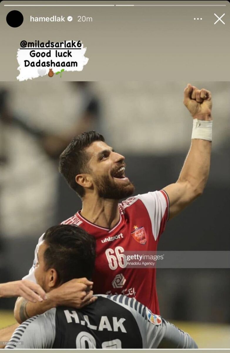 گلر جنجالی داغ پرسپولیسیها را تازه کرد