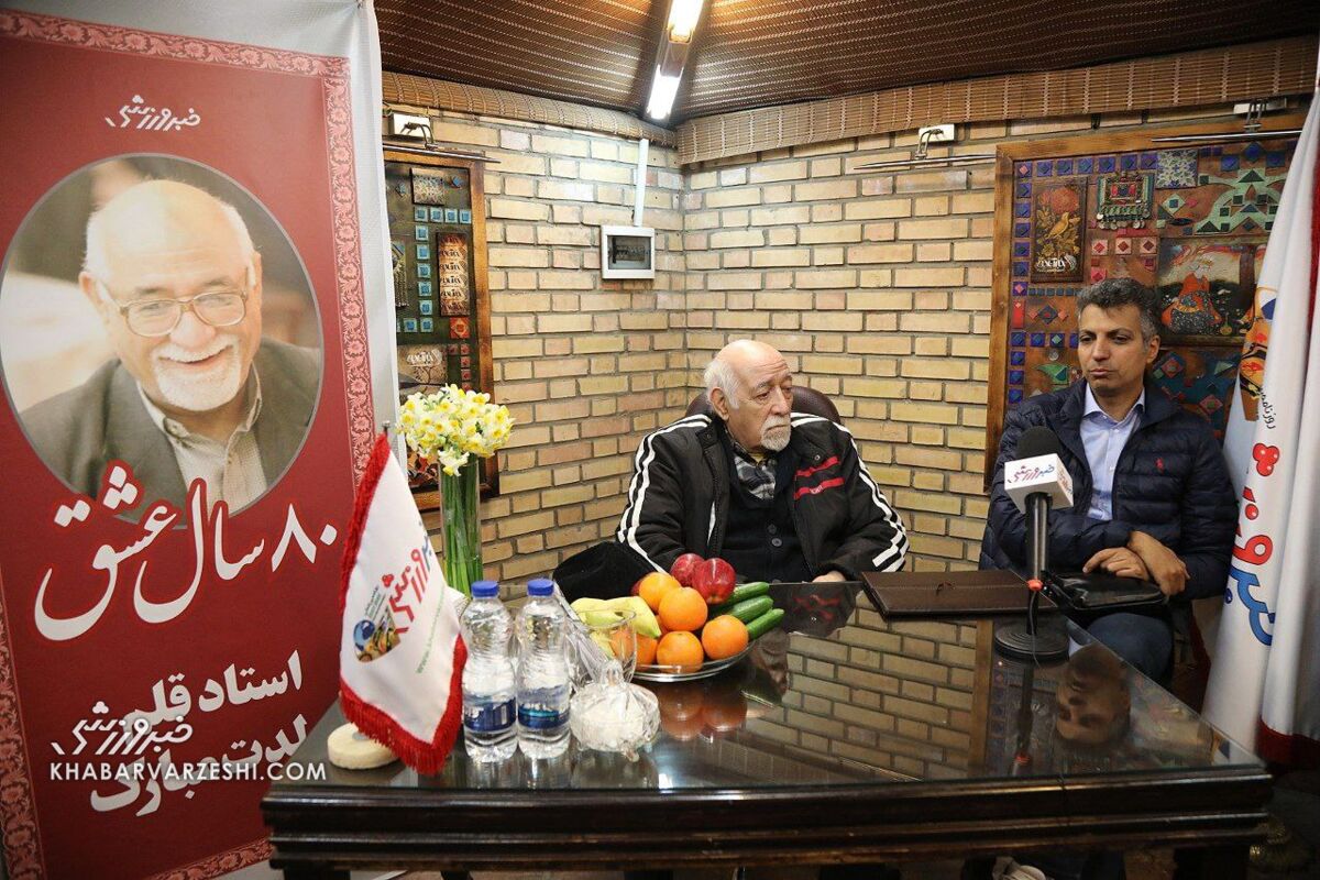 عکس| جشن تولد اردشیر لارودی در خبرورزشی/ استاد وارد نهمین دهه زندگی شد