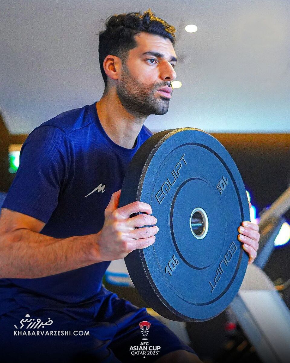 عکس| ستارههای تیم ملی در سالن بدنسازی/ قلعهنویی به شاگردانش استراحت داد