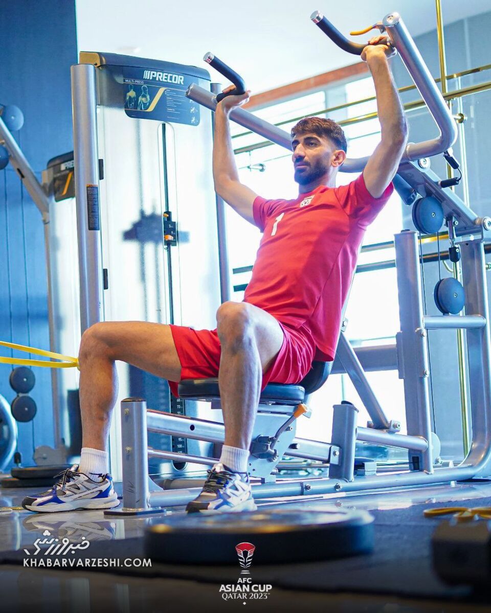 عکس| ستارههای تیم ملی در سالن بدنسازی/ قلعهنویی به شاگردانش استراحت داد