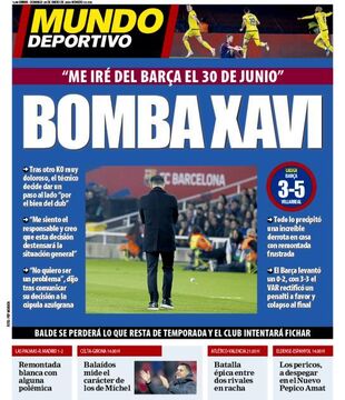 روزنامه موندو| بمب ژاوی