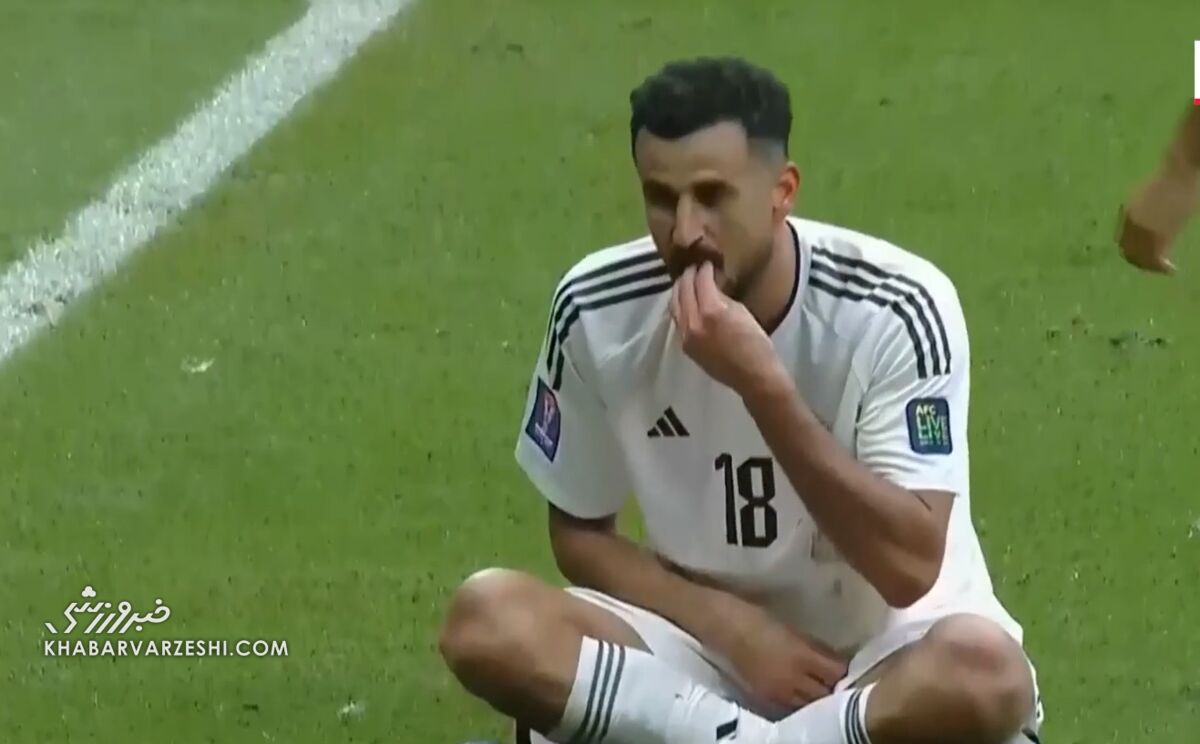 عکس| حرکت توهین آمیزی که باعث اخراج ایمن حسین شد/ رفتار زشتی که از چشمان فغانی پنهان نماند