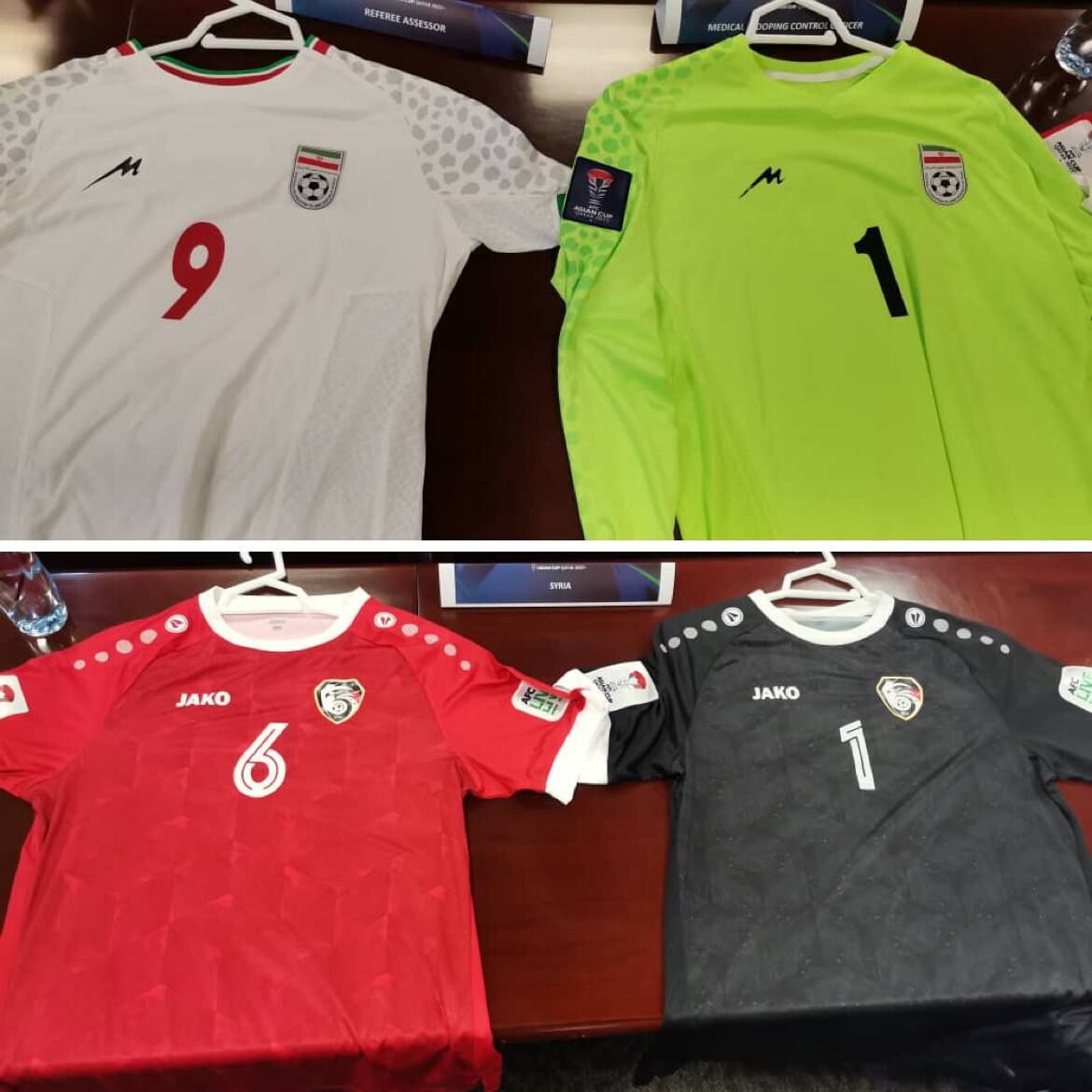 عکس| رونمایی از رنگ پیراهن تیم ملی ایران مقابل سوریه