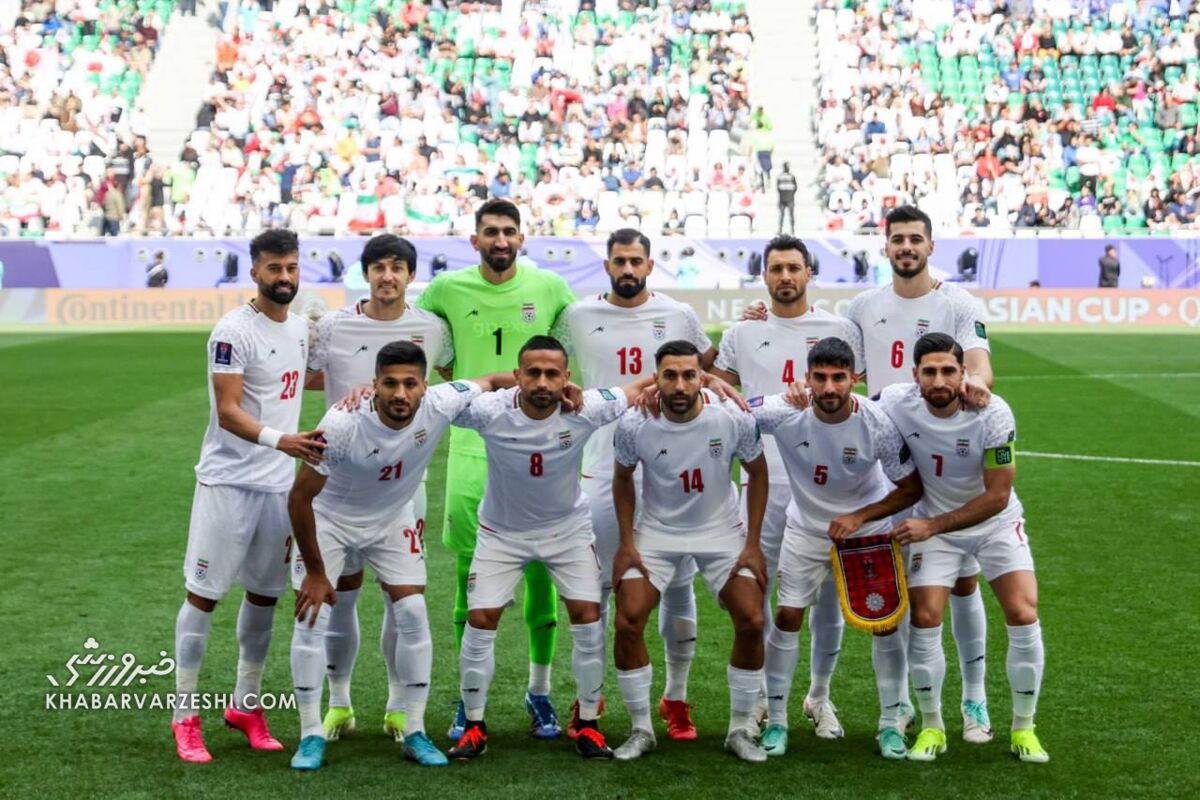 عکس تیمی ایران در جام ملت های قطر
