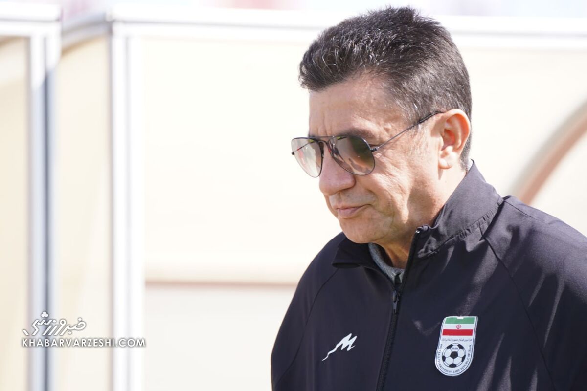 تصاویر| مهمان ویژه در تمرین تیم ملی بعد از شکست ژاپن/ قلعهنویی با استایل خاص ظاهر شد!