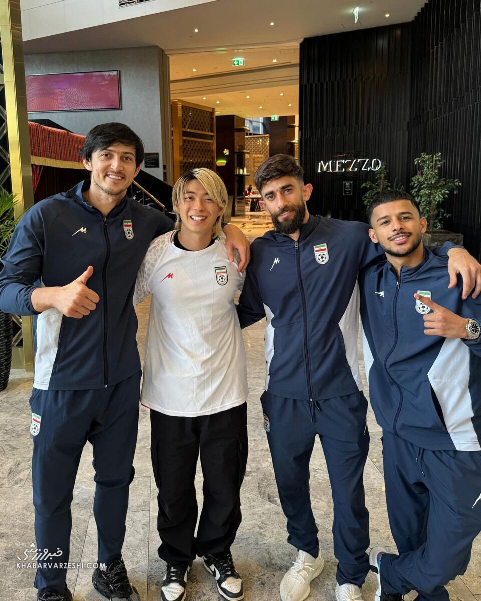 عکس| تیکتاکر جنجالی ژاپنی در کنار قایدی و سردار/ چهره خبرساز فضای مجازی عذرخواهی کرد