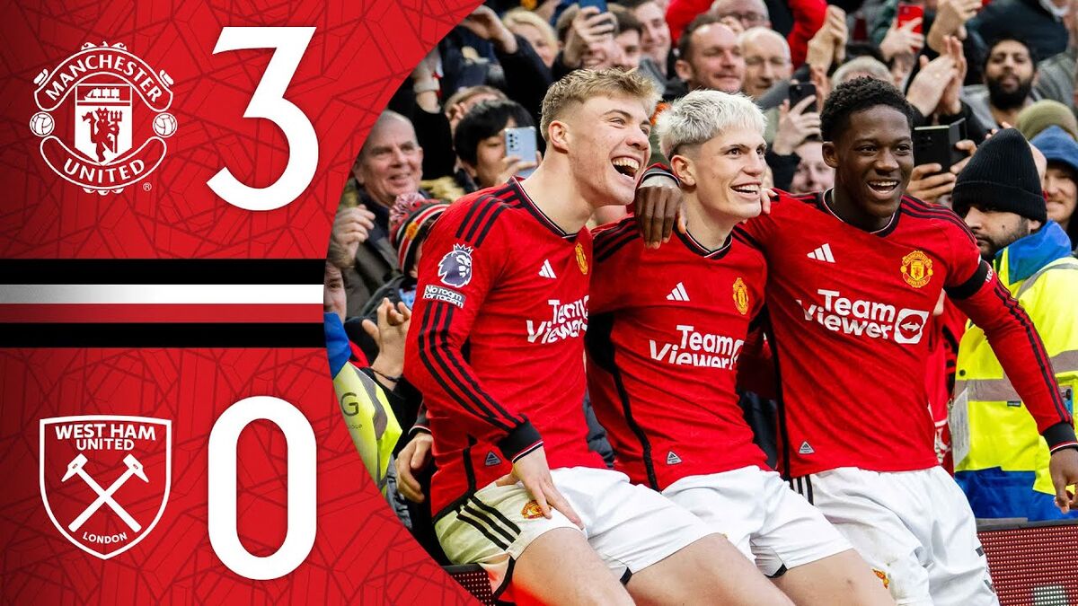 ویدیو| خلاصه بازی منچستریونایتد ۳ - وستهام ۰/ شیاطینسرخ دوباره جان گرفتند ویدیو| خلاصه بازی منچستریونایتد ۳ - وستهام ۰/ شیاطینسرخ دوباره جان گرفتند