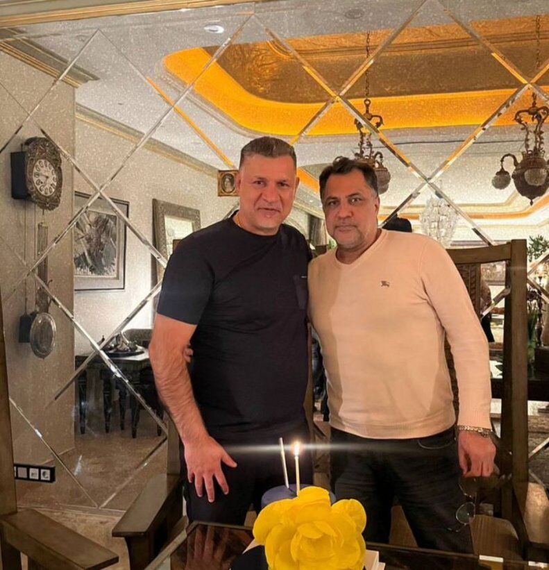 عکس| جشن تولد علی دایی در یک مراسم خصوصی خانوادگی