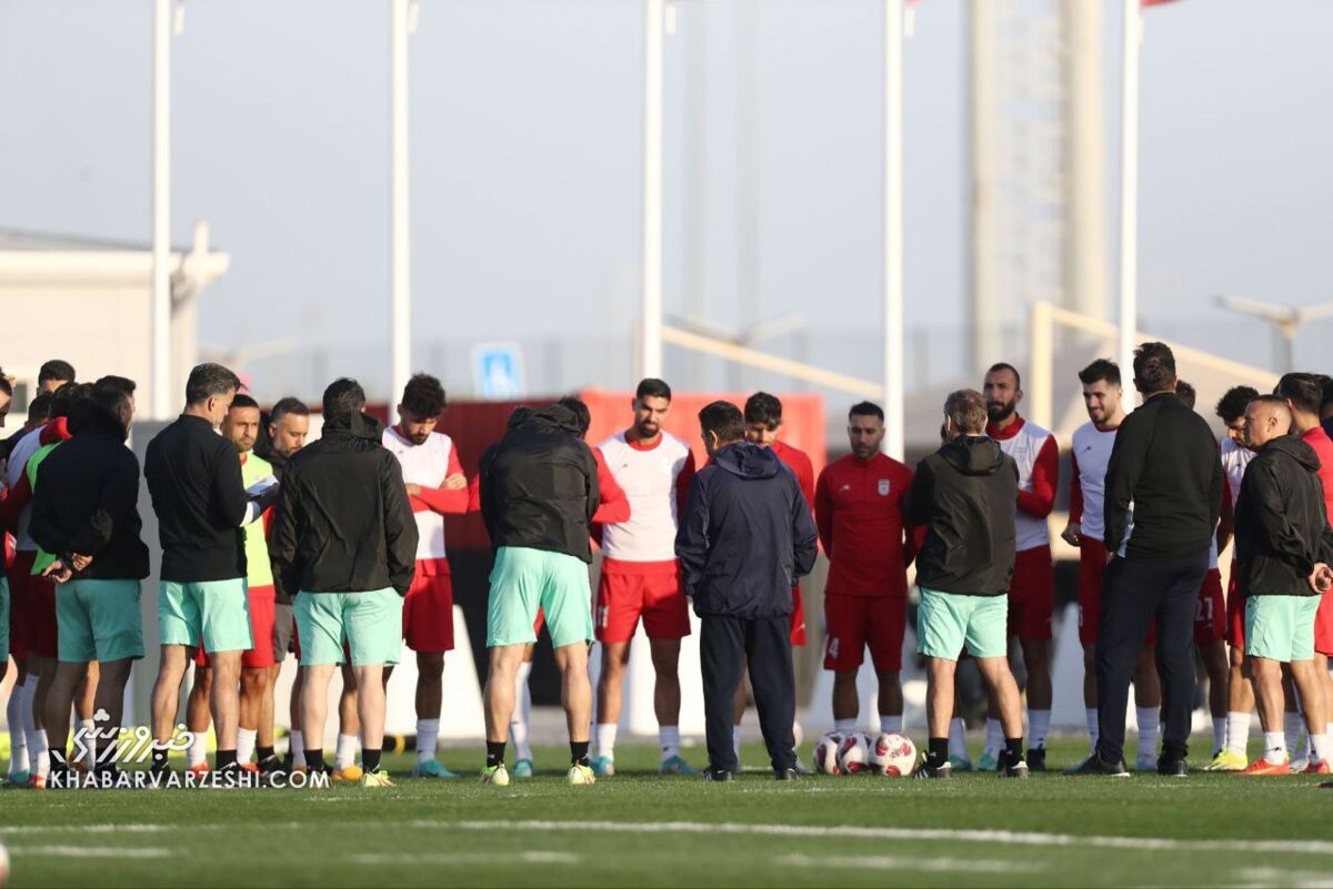 جلسات فوق‌العاده در تیم ملی ایران قبل از بازی با قطر
