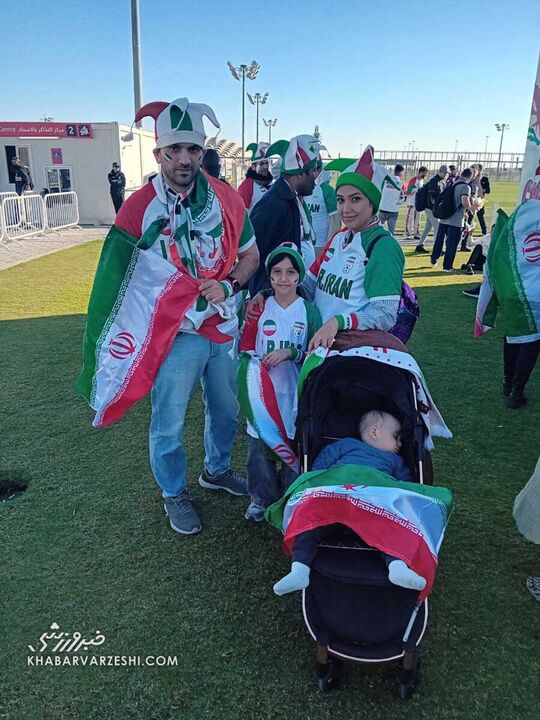 ایرانیها بیرون ورزشگاه ثمامه