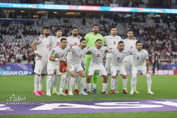 عکس تیمی ایران؛ ایران - قطر