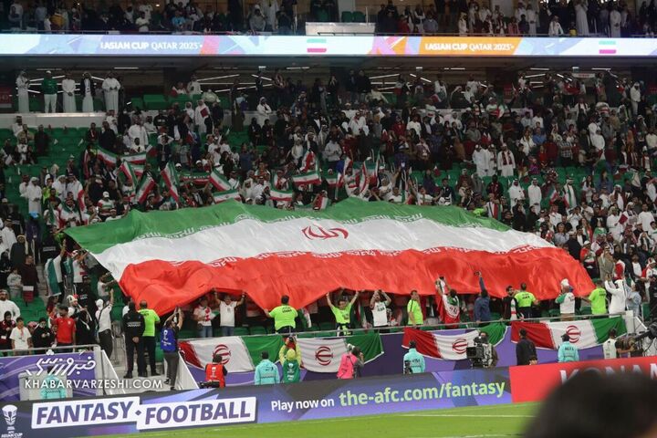 هواداران ایران؛ ایران - قطر