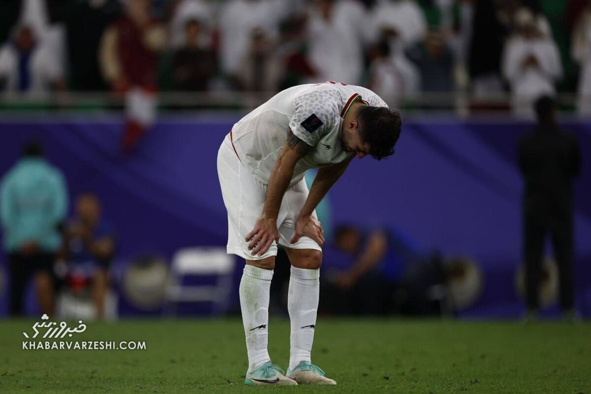 عکس| گریه‌های تلخ عزت‌اللهی پس حذف/ اشک بازیکنان ایرانی بند نمی‌آید