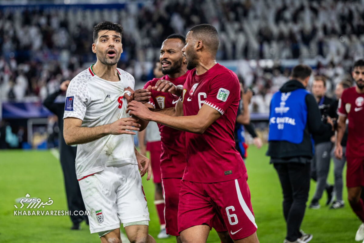 تصاویر| فریم به فریم با درگیری مهدی طارمی با قطریها؛ این اسمش غیرت است؟