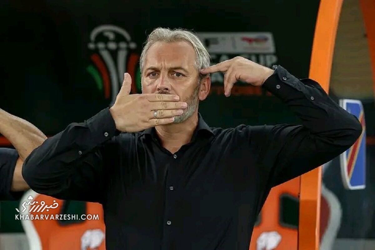 عکس| حرکت اعتراضی تیم ملی کنگو در نیمهنهایی جام ملتهای آفریقا