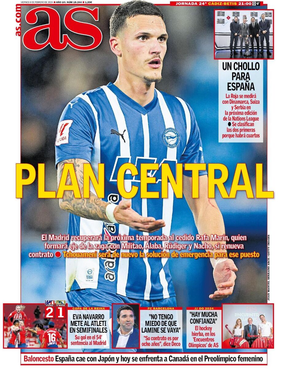 روزنامه آ اس| طرح میانی روزنامه آ اس| طرح میانی