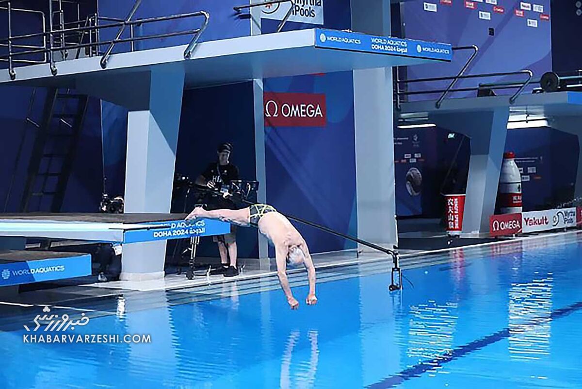 تصاویر| قطریها میخکوب شدند/ شیرجه اسطوره ایران در ۱۰۰ سالگی!