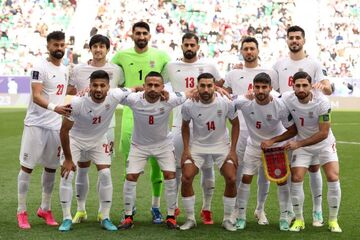 عکس| واکنش تیم ملی ایران به حادثه برای بالگرد ابراهیم رئیسی