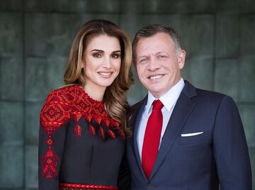 ویدیو| ملکه اردن با استایل خاص تماشاگر فینال جام ملت‌های آسیا