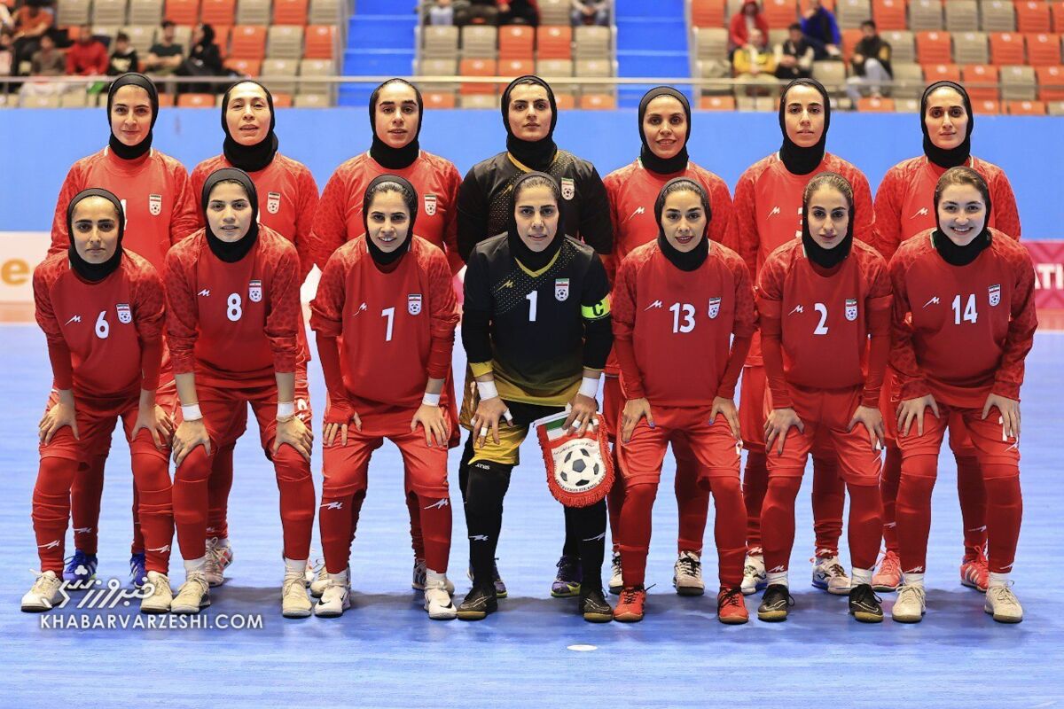 عکس| قهرمانی دختران فوتسال ایران در تورنمت کافا