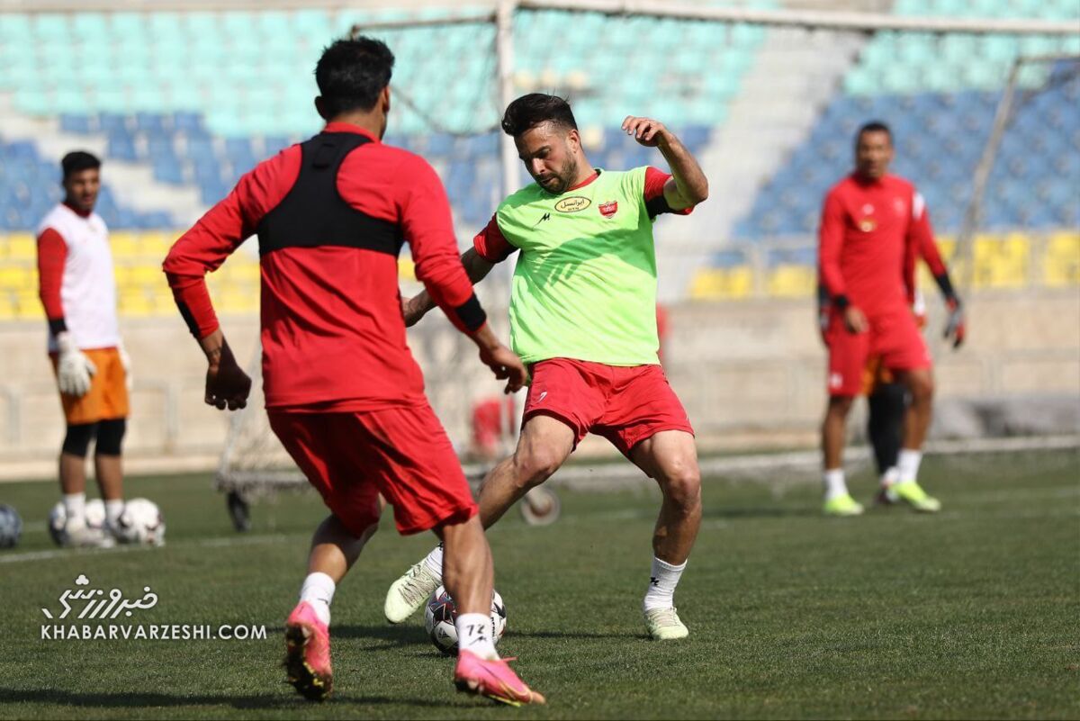 غیبت چهره مهم پرسپولیس در تمرین؛ بیرانوند و کنعانی زادگان هم نبودند!