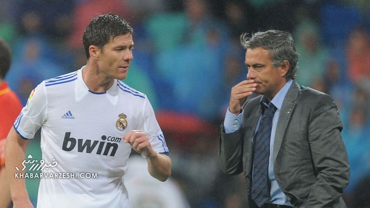 ژابی آلونسو و ژوزه مورینیو