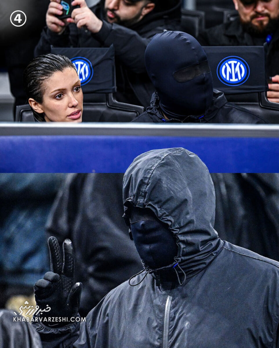 عکس| عجیبترین آدم جهان تماشاگر لیگ قهرمانان شد