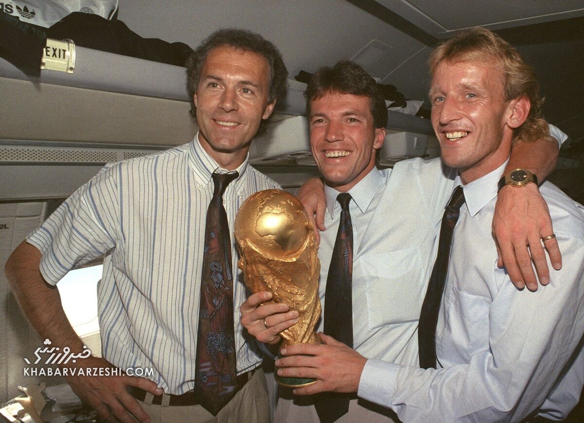 آندریاس برمه، لوتار ماتئوس و فرانتس بکنباوئر