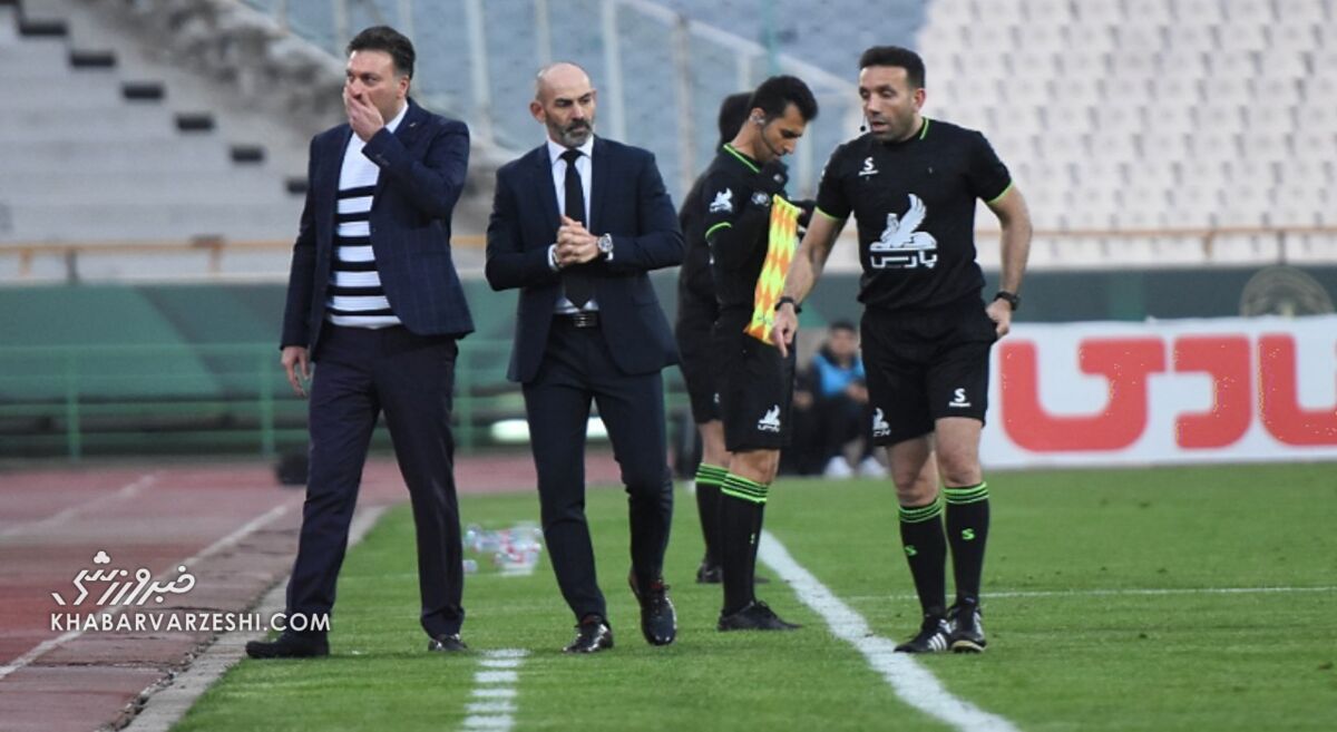 تیمهای ایرانی بعد از خوردن گل نمیتوانند بازی را ببرند/ خودم را با گواردیولا و آنچلوتی مقایسه نمیکنم/ چرا نفرات را تغییر می دهم؟ این تشخیص من است!