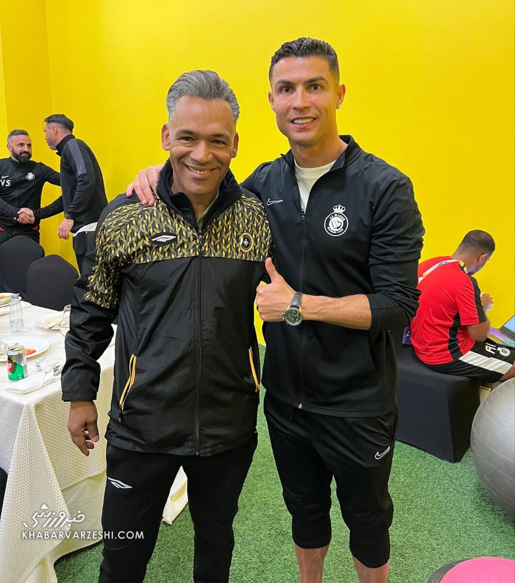 درخواست بامزه رونالدو در دیدار غیرمنتظره با سرمربی سپاهان: چرا قرمهسبزی برایم نیاوردید؟