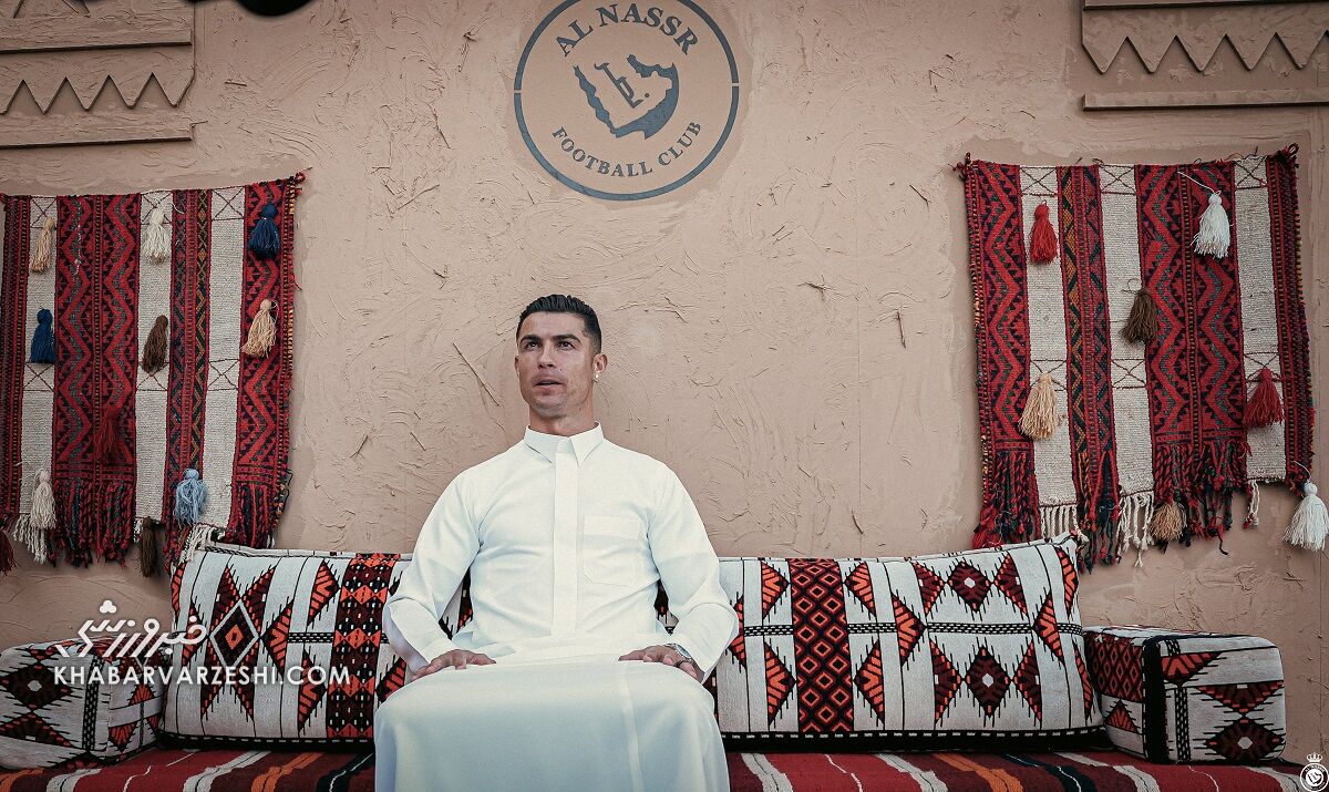 رونالدو باز هم شیخ شد!/ روز تأسیس عربستان همه را دشداشهپوش میکند +تصاویر و ویدیو