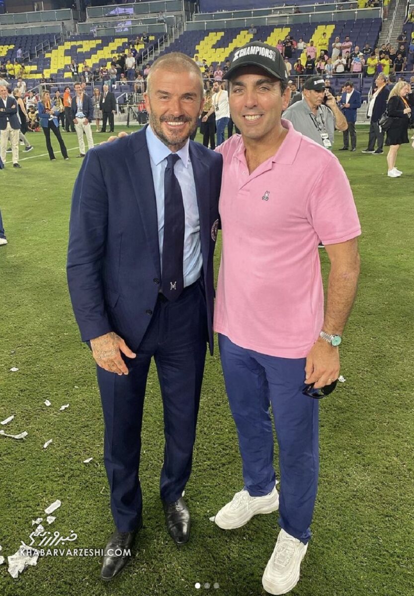 دیوید بکام و پالبلو کامپانا